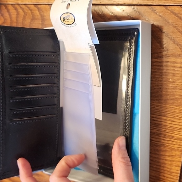 Buffalo Billfolds & Belts Black Leather Wallet - Picture 2 of 7